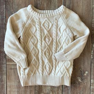 Old navy boy cable-knit sweater